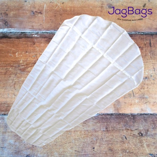 JagBag Fine Silk - Mummy Style - White - SPECIAL OFFER